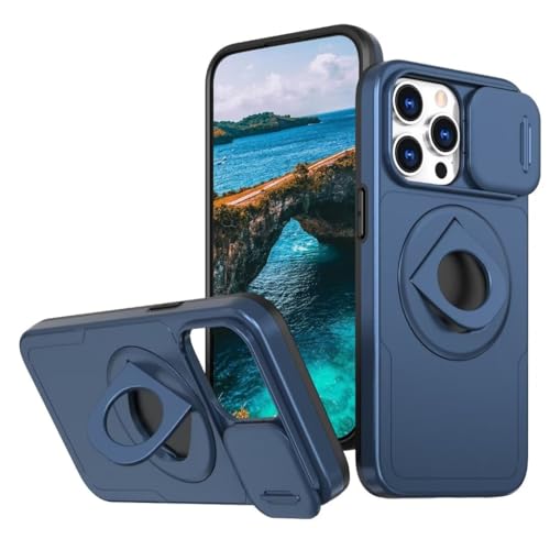 ATISIJIE Magnetisch Hülle für iPhone 14Pro,360°Metall Magnetischer Ring Ständer Stoßfest Bumper Schutzhülle Kratzfest Ganzkörperschutz handyhülle für iPhone 14Pro-Blau ATISIJIE Magnetisch Hülle für iPhone 14Pro,360°Metall Magnetischer Ring Ständer Stoßfest Bumper Schutzhülle Kratzfest Ganzkörperschutz handyhülle für iPhone 14Pro-Blau von ATISIJIE