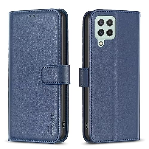 ATISIJIE für Samsung Galaxy A22 5G/F42 5G Hülle,PU Leder Handyhülle Lederhülle Klapphülle Kartenfach Flip Cover für Handy hülle Leather Wallet Phone Case-Blau ATISIJIE für Samsung Galaxy A22 5G/F42 5G Hülle,PU Leder Handyhülle Lederhülle Klapphülle Kartenfach Flip Cover für Handy hülle Leather Wallet Phone Case-Blau von ATISIJIE