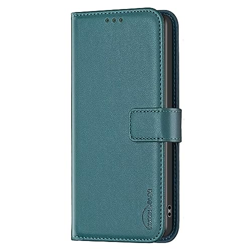 ATISIJIE für Samsung Galaxy A51 4G/M40S/A515F Hülle,PU Leder Handyhülle Lederhülle Klapphülle Kartenfach Flip Cover für Handy hülle Leather Wallet Phone Case-Grün von ATISIJIE