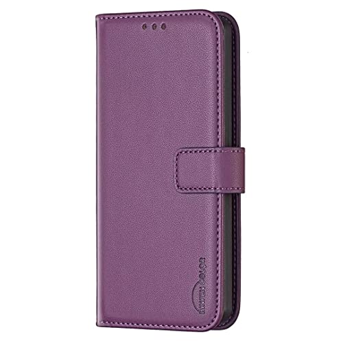 ATISIJIE für Xiaomi 13 Pro Hülle,PU Leder Handyhülle Lederhülle Klapphülle Kartenfach Flip Cover für Handy hülle Leather Wallet Phone Case Hülle für Xiaomi 13 Pro-Dunkelviolett von ATISIJIE