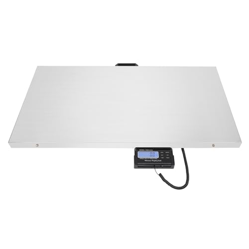 300kg Tierwaage Hundewaage Bodenwaage Plattformwaage Versandwaage Waage Paketwaage Katzenwaage Veterinärwaage Digitale,Externes LCD,103.5 * 53 * 4cm,Zwei Wägemodi,201 Edelstahl 300kg Tierwaage Hundewaage Bodenwaage Plattformwaage Versandwaage Waage Paketwaage Katzenwaage Veterinärwaage Digitale,Externes LCD,103.5 * 53 * 4cm,Zwei Wägemodi,201 Edelstahl von ATIVLB