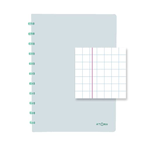 ATOMA Notebook Systeem | Smooth | A4 | blauw | geruit 5 mm von ATOMA
