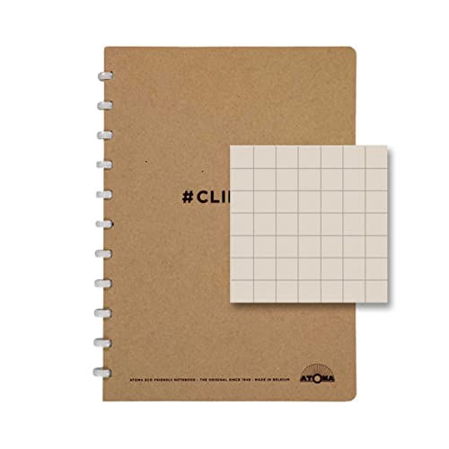 ATOMA Notizbuchsystem - Climate - A4 - Kariert 5 mm von ATOMA