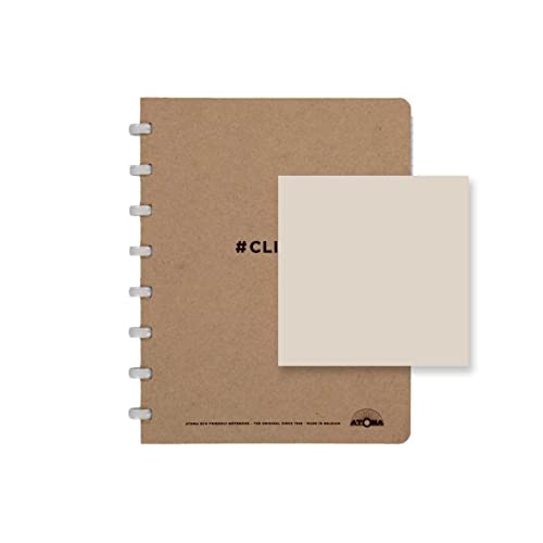 ATOMA Notizbuchsystem - Climate - A5 - Blanco von ATOMA