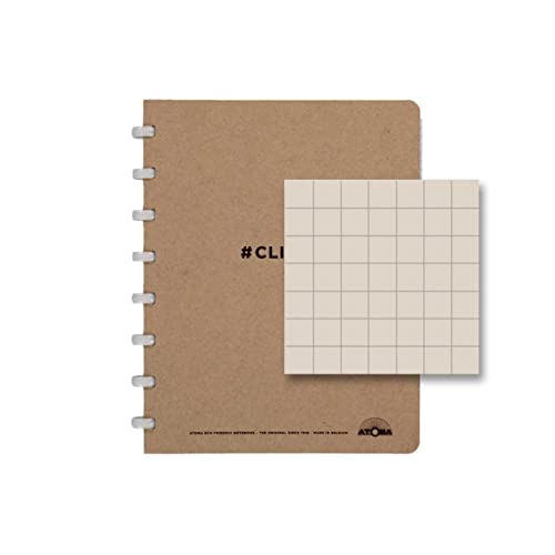 ATOMA Notizbuchsystem - Climate - A5 - Kariert 5 mm von ATOMA