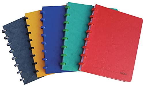 Schrift atoma a5 lijn 144blz karton assorti | 10 stuks Schrift atoma a5 lijn 144blz karton assorti | 10 stuks von ATOMA