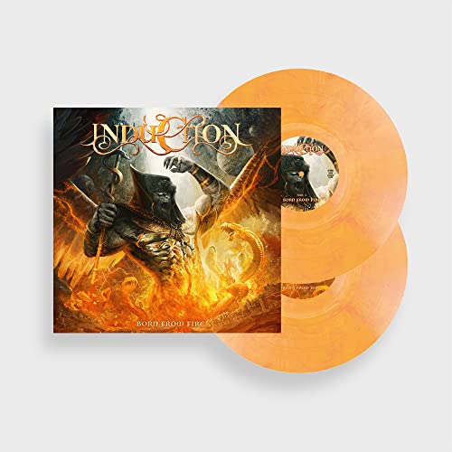 Born from Fire (Yellow/Orange Marbled Vinyl) [Vinyl LP] von ATOMIC FIRE / ADA