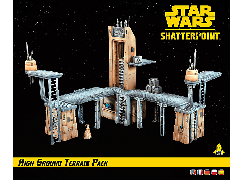 ATOMIC MASS GAMES Star Wars Shatterpoint - High Ground (Neue Höhen) Brettspiel Mehrfarbig von ATOMIC MASS GAMES