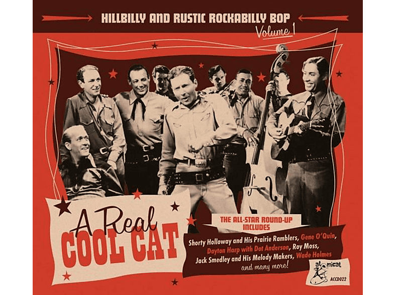 VARIOUS - A Real Cool Cat Hillbilly And Rustic... Vol.1 (CD) von ATOMICAT