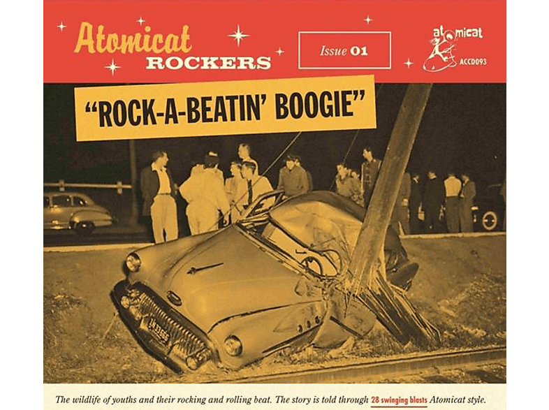 VARIOUS - Atomicat Rockers Vol.01-Rock-A-Beatin' Boogie (CD) von ATOMICAT