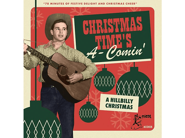 VARIOUS - Christmas Time's A-Comin' A Hillbilly (CD) von ATOMICAT