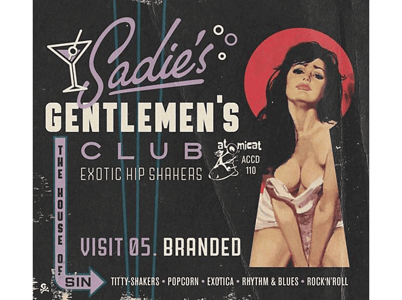VARIOUS - Sadie's Gentlemen's Club Vol.5-Branded (CD) von ATOMICAT