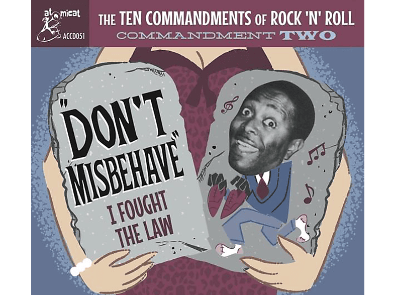 VARIOUS - The Ten Commandments Of Rock 'N' Roll Vol.2 (CD) von ATOMICAT