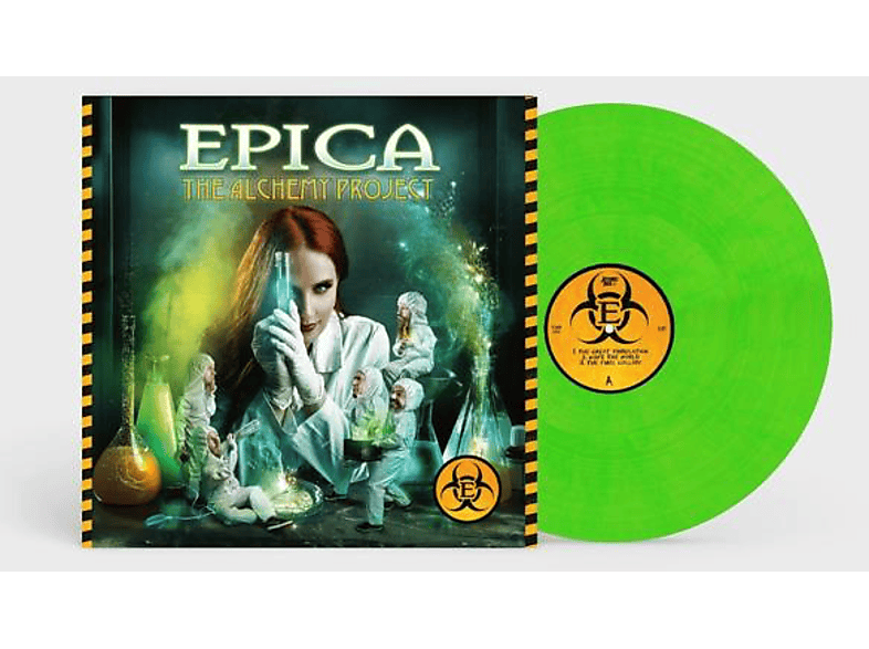 Epica - The Alchemy Project (Toxic Green marbled Vinyl) (Vinyl) von ATOMICFIRE
