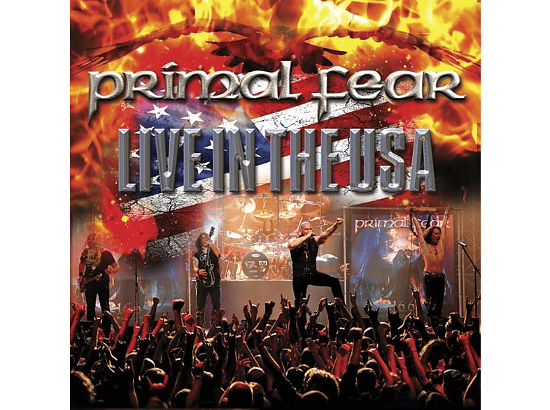 Primal Fear - LIVE IN THE USA (WHITE+BLUE+RED MARBLED LP) (Vinyl) von ATOMICFIRE