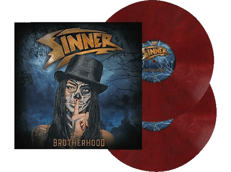 Sinner - Brotherhood(Pink/Red/Blue/White) (Vinyl) von ATOMICFIRE