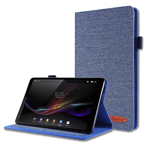 ATOOZ Lenovo Tab M8 4th Gen Hülle 8.0 Zoll,Lenovo Tab M8 (TB-300FU) Hülle mit Ständer Harte Hülle mit TPU Bumper Abdeckung Hülle für Lenovo Tab M8 Gen 4 Tablet (Blau) von ATOOZ