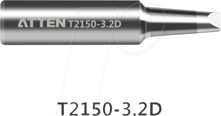 ATTEN T2150-3.2D - Lötspitze, 3,2 mm, meißelförmig, gerade von ATTEN
