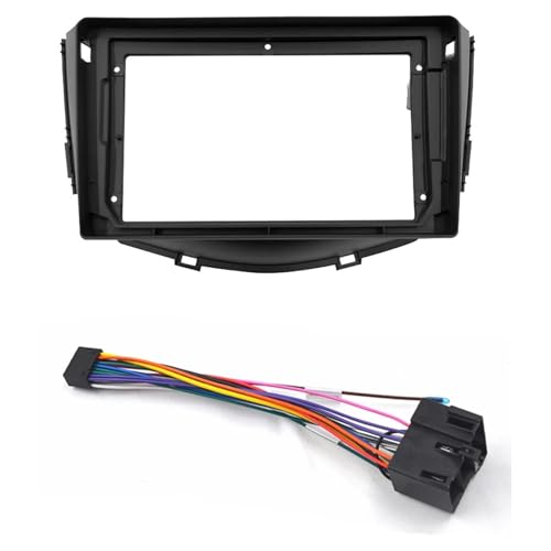 Head-up-Display Passend Für LIFAN X60 2011–2019 Armaturenbrett-Installationsverkleidung, Umrüstsatz, Rahmen, Surround-CD, DVD, GPS, Lünette, Rahmen, 9 Zoll Touch-Screen(Frame an cord) von ATUMY