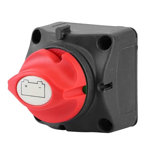 Marineschalter, 12V 600A Batterietrennschalter, Haupttrennschalter, zweistufiger Schalter for Wohnmobil- und Yachtbatterietrennschalter Marineschalter, 12V 600A Batterietrennschalter, Haupttrennschalter, zweistufiger Schalter for Wohnmobil- und Yachtbatterietrennschalter von AUBEST