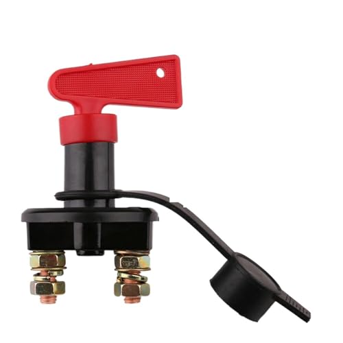 Marineschalter, DC 12-24V 100A 200A 300A Autobatterie-Trennschalter Power Isolator Cut Off Switch Kit for LKW Auto Motorrad Boot von AUBEST