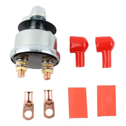 Marineschalter, Hauptbatterietrennschalter 2-poliger Stromabschaltung for Marine-ATV 12 V 200 A Innenkomponentenschalter Controller Marineschalter, Hauptbatterietrennschalter 2-poliger Stromabschaltung for Marine-ATV 12 V 200 A Innenkomponentenschalter Controller von AUBEST