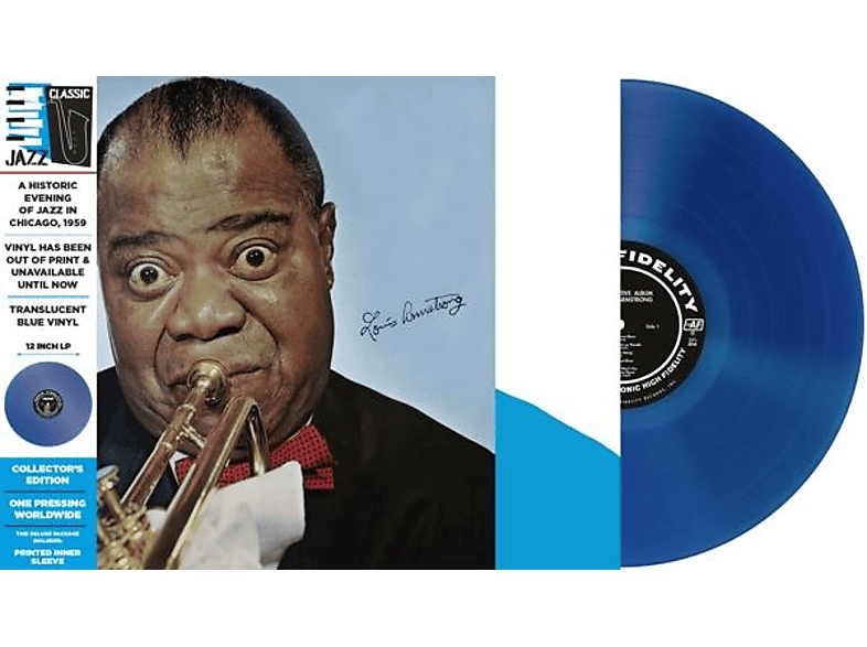 Louis Armstrong - The Definitive Album By (Audio Fidelity) (Blue Vinyl) (Vinyl) von AUDIO FIDE