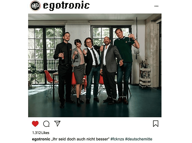 Egotronic - Ihr Seid Doch Auch Nicht Besser (CD) von AUDIOLITH