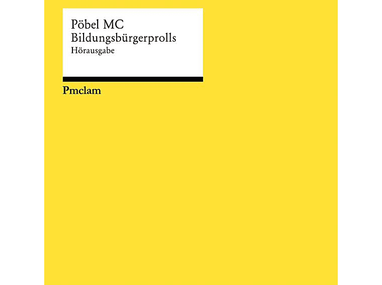 Pöbel Mc - Bildungsbürgerprolls (Gatefold) (Vinyl) von AUDIOLITH