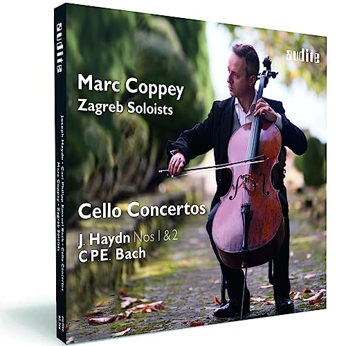 Marc Coppey & The Zagreb Soloists: Cello Concertos by J. Haydn and C. P. E. Bach Marc Coppey & The Zagreb Soloists: Cello Concertos by J. Haydn and C. P. E. Bach von AUDITE