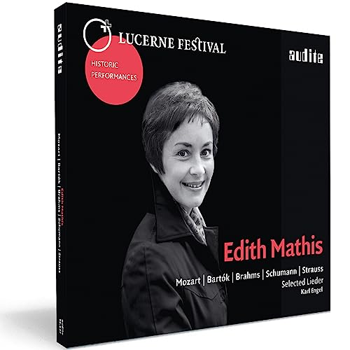 Edith Mathis sings Mozart, Bartók, Brahms, Schumann and Strauss: Selected Lieder von AUDITE