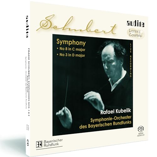 Franz Schubert: Symphony No. 8, D 944 & No. 3, D 200 von AUDITE