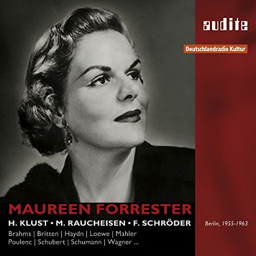 Maureen Forrester-Unveröffentlichte Liedaufnahme von AUDITE