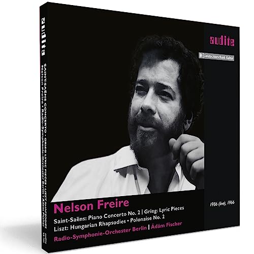 Nelson Freire plays Saint-Saëns, Grieg and Liszt von AUDITE