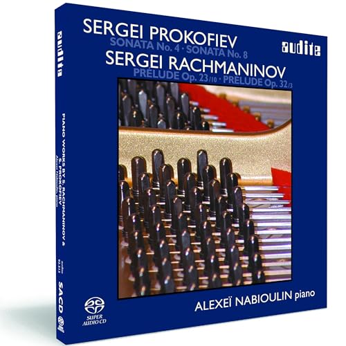 Prokofiev: Sonate Nr. 4 & 8/Rachmaninov: Préludes Op. 23 & 32 von AUDITE