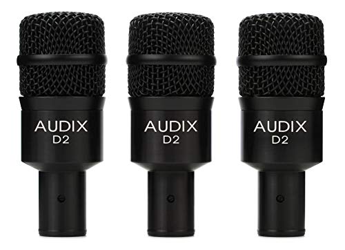 AUDIX D2 TRIO 3-Piece Drum Microphone Package with DVICE Clamps von AUDIX