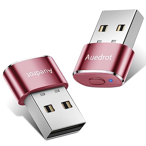 AUEDROT Mouse Jiggler Nicht Nachweisbar USB Mouse Mover mit Schaltertaste, Metall Maus Beweger Automatisch Maus Jiggler mit 2 Jiggler-Modi, Plug & Play, Hält Computer/Laptop Wach, Roségold, 2 PCS AUEDROT Mouse Jiggler Nicht Nachweisbar USB Mouse Mover mit Schaltertaste, Metall Maus Beweger Automatisch Maus Jiggler mit 2 Jiggler-Modi, Plug & Play, Hält Computer/Laptop Wach, Roségold, 2 PCS von AUEDROT