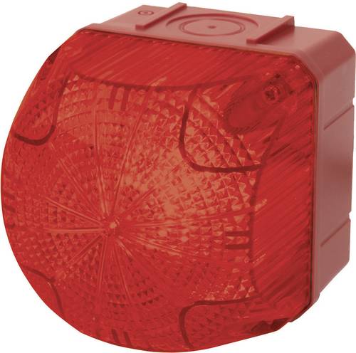 Auer Signalgeräte Signalleuchte LED QDS 874162313 Rot Rot Dauerlicht, Blinklicht 230 V/AC von AUER SIGNALGERÄTE