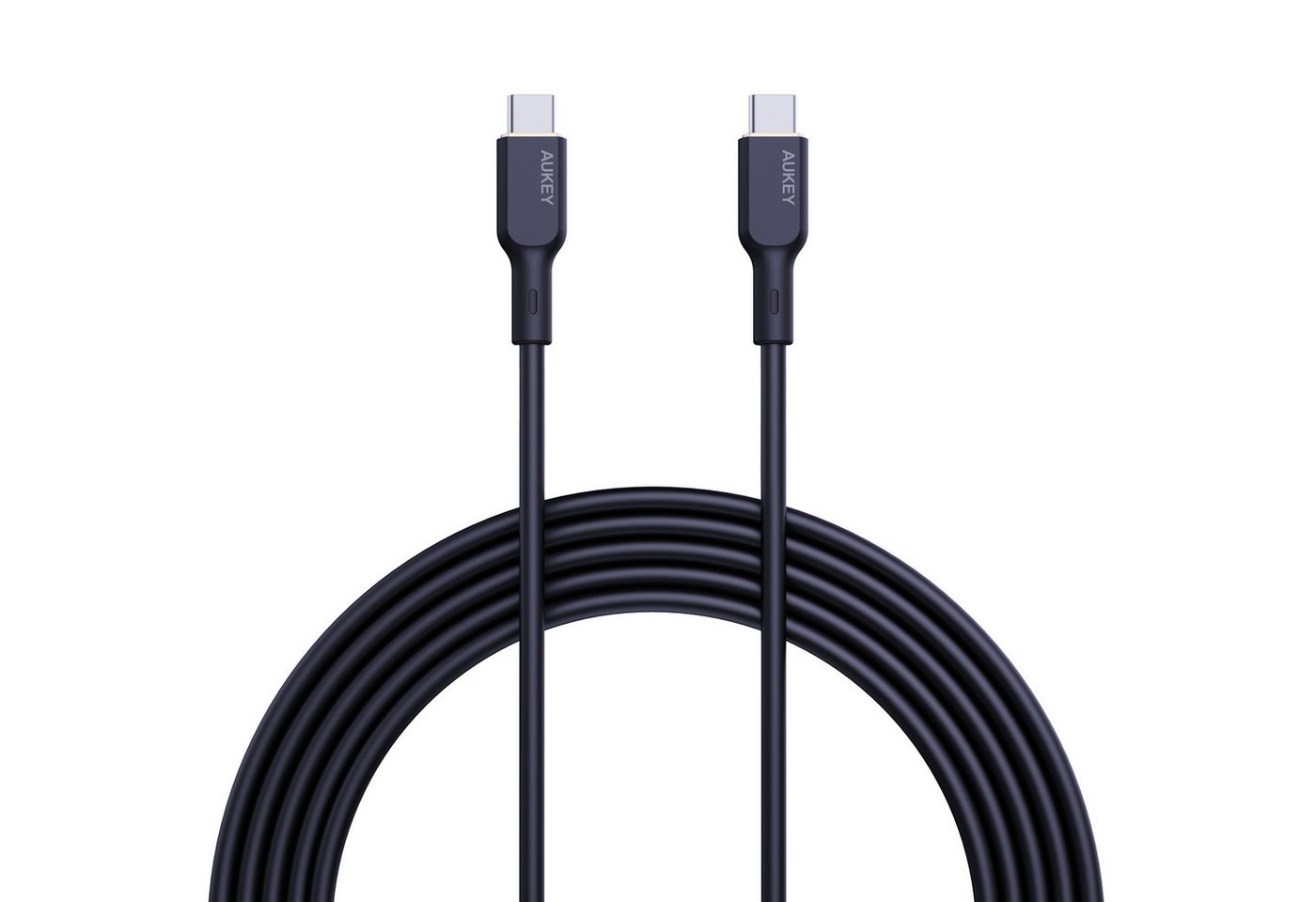 AUKEY CB-SCC101 USB-Kabel, USB-C 2.0, Handy Ladekabel, für iPhone, Android Handy, McBook, Windows Laptop von AUKEY