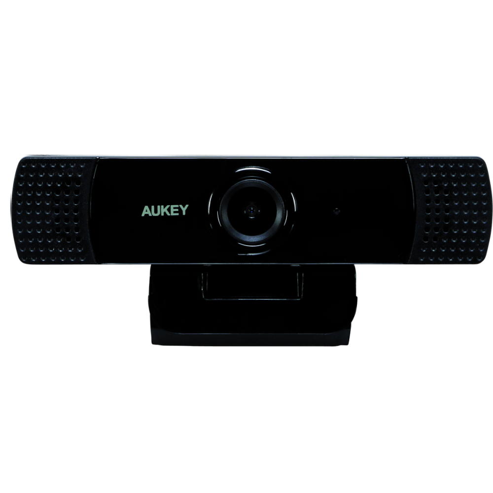 AUKEY Webcam PC-LM1E , Auflösung 1080P Full HD, Dual Mikrofon mit Geräuschunterdrückung, USB 2.0-Anschluss von AUKEY
