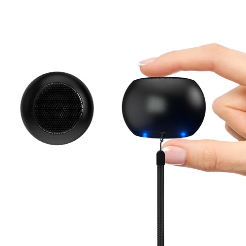 AUKSKY 2er-Pack tragbarer Mini-Lautsprecher, Kleiner Bluetooth-Lautsprecher, kabelloser Mikrolautsprecher für Telefon/PC/Tablet, wiederaufladbarer Akku, süßer Mini-Lautsprecher mit Tragegurt AUKSKY 2er-Pack tragbarer Mini-Lautsprecher, Kleiner Bluetooth-Lautsprecher, kabelloser Mikrolautsprecher für Telefon/PC/Tablet, wiederaufladbarer Akku, süßer Mini-Lautsprecher mit Tragegurt von AUKSKY