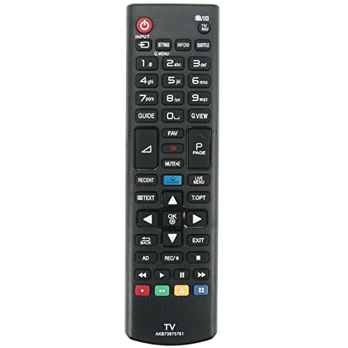 AKB73975761 Ersatz Fernbedienung Fit für LG Smart LCD LED Fernseher 50LB652V-ZA 50LB653V-ZK 50LB670V-ZA 50LB671V-ZB 50LB671V-ZF 50LB673V-ZB 50LB675V-ZA 50LB677V-ZC 50LB679V-ZF 55LB630V 55LB630V-ZA von AULCMEET