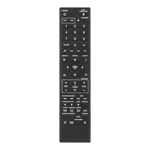 AULCMEET 6711R1P104F 6711R1P104D 6711R1P104A 6711R1P104C Ersatzfernbedienung Kompatibel mit LG 1080p VHS/DVD DVX7900, V-160, V-180, V-280, V-280B, V-280N, V-290 AULCMEET 6711R1P104F 6711R1P104D 6711R1P104A 6711R1P104C Ersatzfernbedienung Kompatibel mit LG 1080p VHS/DVD DVX7900, V-160, V-180, V-280, V-280B, V-280N, V-290 von AULCMEET