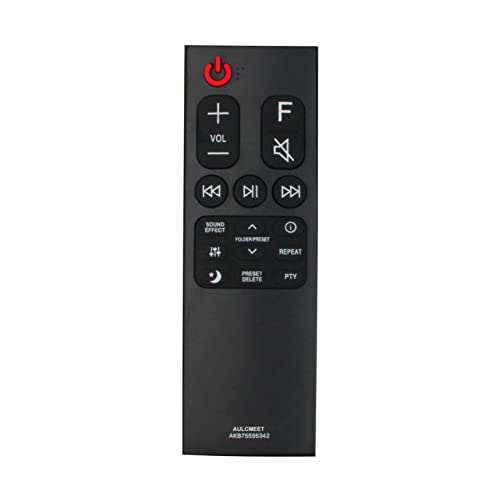 AULCMEET AKB75595342 Sub AKB75595331 AKB75595361 Ersatzfernbedienung Kompatibel mit LG Soundbar SL5Y (SL5Y, SPL5B-W) SN6Y (SN6Y, SPN5B-W) SPH4B-W SL5Y SN7CY SNC4R SPH4B-W AULCMEET AKB75595342 Sub AKB75595331 AKB75595361 Ersatzfernbedienung Kompatibel mit LG Soundbar SL5Y (SL5Y, SPL5B-W) SN6Y (SN6Y, SPN5B-W) SPH4B-W SL5Y SN7CY SNC4R SPH4B-W von AULCMEET
