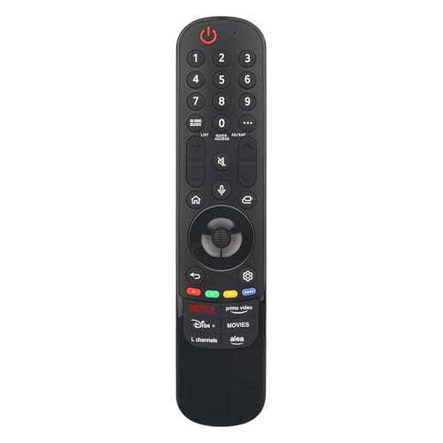 AULCMEET AKB76045005 MR24GA sub MR23GA AKB76043112 Magic Replace Fernbedienung passend für LG 4K OLED Smart TV 43NANO81T6A, 43UT81006LA, 50UT91006LA, OLED42C44LA, OLED48C47LA, OLED55G49LS AULCMEET AKB76045005 MR24GA sub MR23GA AKB76043112 Magic Replace Fernbedienung passend für LG 4K OLED Smart TV 43NANO81T6A, 43UT81006LA, 50UT91006LA, OLED42C44LA, OLED48C47LA, OLED55G49LS von AULCMEET