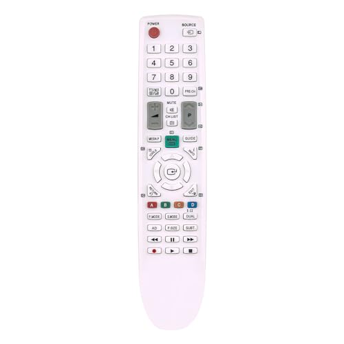 AULCMEET BN59-01084A Ersatz-Fernbedienung kompatibel mit Samsung Smart TV LE22C456E2W TM950 LE19C451E2W LE19C456E2W LE22C451E2W LE22C451E2WXXH von AULCMEET