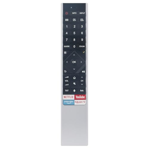 AULCMEET ERF6A62 Ersatz-Sprachfernbedienung Kompatibel mit Hisense 4K OLED Smart TV H65U8BE H65U8B HE55U7A9EUWTSG H55O8B OLED H55U8B H55U7B H55U8BE H55U8BUK H65U8B AULCMEET ERF6A62 Ersatz-Sprachfernbedienung Kompatibel mit Hisense 4K OLED Smart TV H65U8BE H65U8B HE55U7A9EUWTSG H55O8B OLED H55U8B H55U7B H55U8BE H55U8BUK H65U8B von AULCMEET