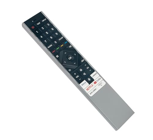 AULCMEET ERF6N64H Sprach-Ersatz-Fernbedienung Kompatibel mit Hisense 4K OLED Smart TV 65E86GEVS 55E86GEVS 75U63KAVS 65U82KQ 65U86KQ 65U87KQ 55U88KM 75U88KM 85UXK 65UXK 65UXK AULCMEET ERF6N64H Sprach-Ersatz-Fernbedienung Kompatibel mit Hisense 4K OLED Smart TV 65E86GEVS 55E86GEVS 75U63KAVS 65U82KQ 65U86KQ 65U87KQ 55U88KM 75U88KM 85UXK 65UXK 65UXK von AULCMEET