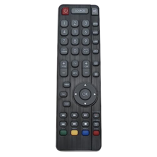 AULCMEET Ersatz-Fernbedienung SHWRMC0118 Passend für Sharp TV LC-32CHG4041E LC-32CHG4042E LC-32CFG4041E LC-32CFG4042E LC-40CFG4041E LC-40CFG4042E LC-43CFG4041E LC-43CFG4042E LC-49CFG4041E AULCMEET Ersatz-Fernbedienung SHWRMC0118 Passend für Sharp TV LC-32CHG4041E LC-32CHG4042E LC-32CFG4041E LC-32CFG4042E LC-40CFG4041E LC-40CFG4042E LC-43CFG4041E LC-43CFG4042E LC-49CFG4041E von AULCMEET