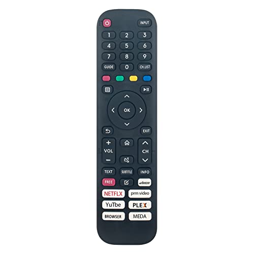 AULCMEET F NEW SMART 32 VX Ersatzfernbedienung Arbeit für DYON Smart 43 VX 108 cm (43 Zoll) Fernseher für DYON Smart 32 VX 80 cm (32 Zoll) Fernseher für DYON Smart 24 VX 60 cm Fernseher für DYON Smart von AULCMEET